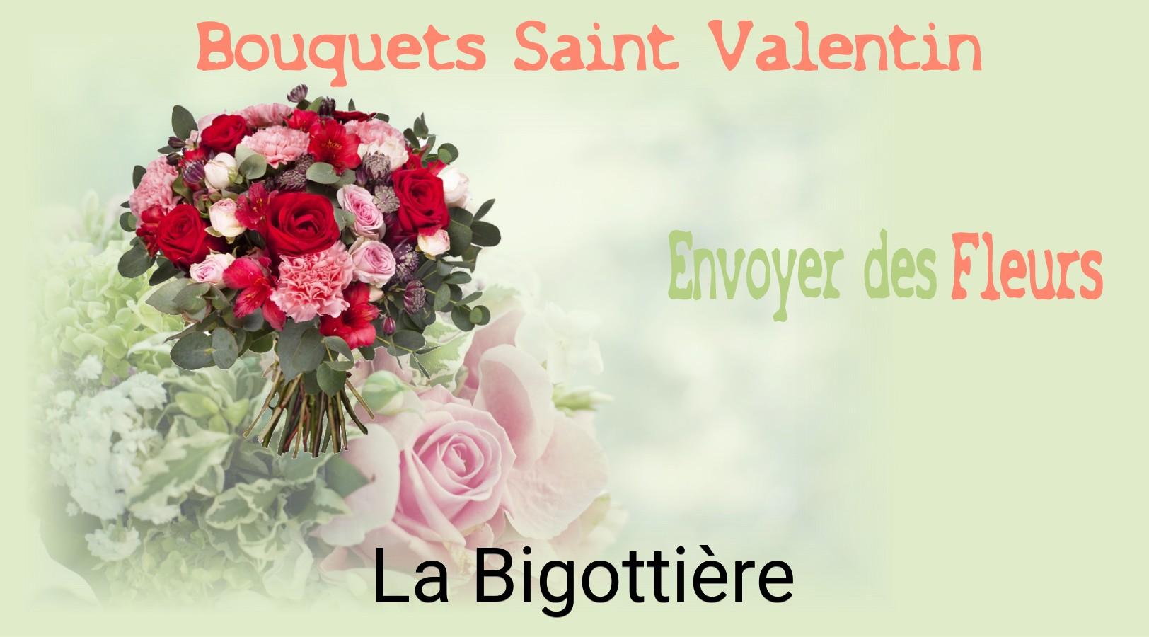 Roses de Saint-Valentin livrées à La Bigottière